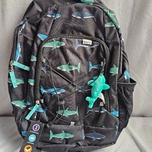 NWT Crckt Kids' 16.5" Backpack - Shark Kirigami